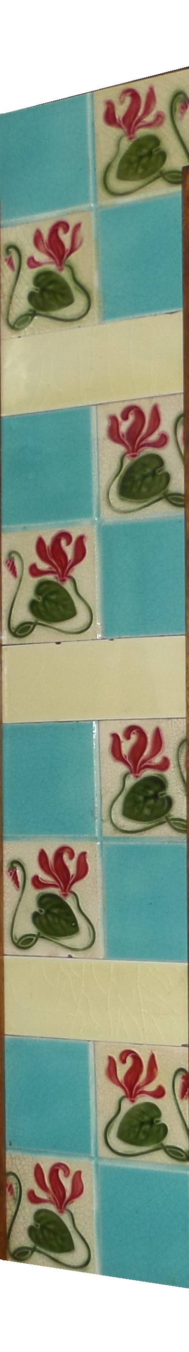 antique tile set